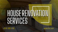 Sleek and Simple Home Renovation Facebook event cover Image Preview