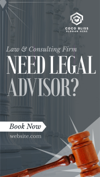 Legal Advising Instagram Reel Image Preview