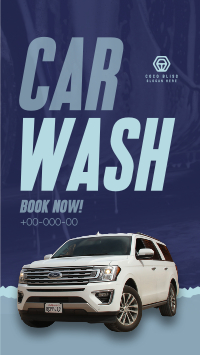 Car Wash Professional Service Instagram Reel Image Preview