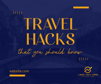 Travelling Tips Facebook Post Design