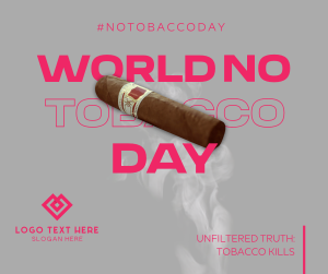 World No Tobacco Day Facebook post Image Preview