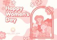 World Women's Day Postcard Image Preview
