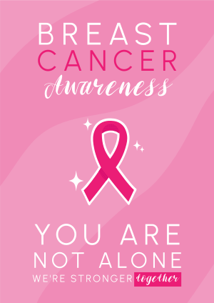 Breast Cancer Campaign Flyer Image Preview