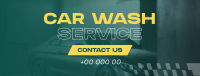 Professional Car Wash Service Facebook Cover Design