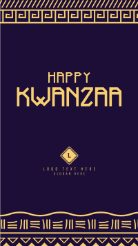 Kwanzaa Engraving Facebook story Image Preview
