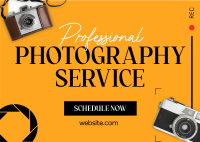 Professional Photography Postcard Image Preview