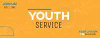 Youth Service Facebook cover Image Preview