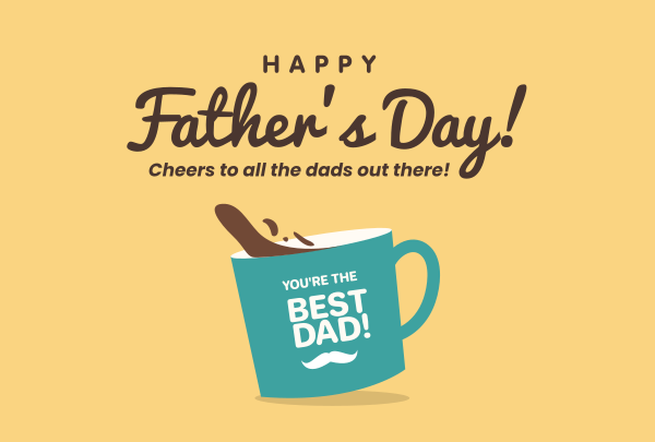 Cheers Dad! Pinterest Cover Design Image Preview