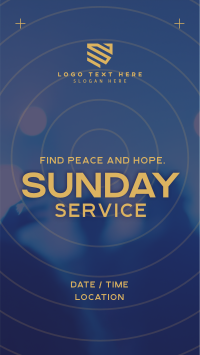 Sunday Service TikTok Video Design