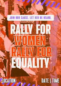 Women's Equality Rally Poster Image Preview