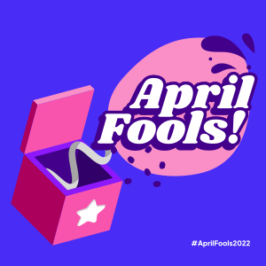 April Fools Surprise Instagram post