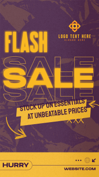 Urban Flash Sale  YouTube Short Design