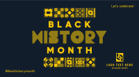 Black History Culture Facebook Event Cover Design