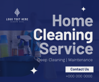 House Cleaning Experts Facebook Post Design
