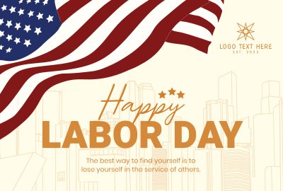 Celebrate Labor Day Pinterest board cover Image Preview