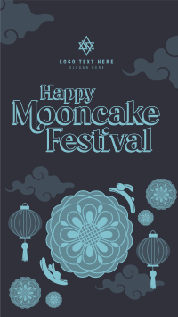 Happy Mooncake Festival Instagram story Image Preview