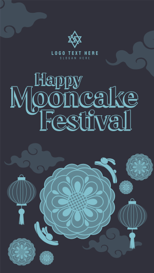 Happy Mooncake Festival Instagram story Image Preview