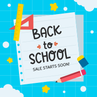 Back To School Greetings Instagram post Image Preview