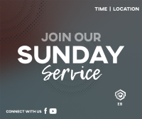 Sunday Service Facebook Post Image Preview