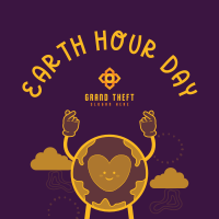 Earth Hour Greeting Celebration Instagram post Image Preview