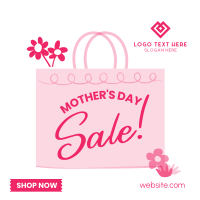 Mother's Day Shopping Sale Instagram Post Design