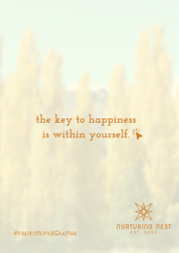 Be Happy By Yourself Poster Image Preview