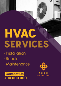 Fine HVAC Services Flyer Image Preview