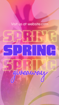 Exclusive Spring Giveaway Video Image Preview