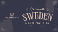 Conventional Sweden National Day Facebook event cover Image Preview