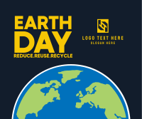 Earth Day Facebook Post Design
