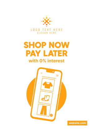 Shop and Pay Later Flyer Image Preview