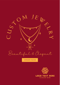 Custom Jewelries Flyer Design