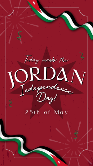 Jordan Independence Ribbon Instagram story Image Preview