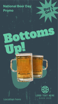 Bottoms Up Instagram Reel Preview