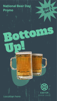 Bottoms Up Instagram Reel Image Preview
