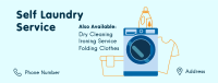 Self Laundry Cleaning Facebook cover Image Preview