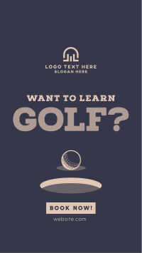 Golf Coach Instagram Reel Design