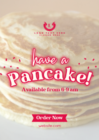 Have a Pancake Flyer Design