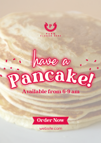 Have a Pancake Flyer Image Preview