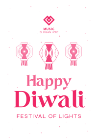 Diwali Lights Flyer Image Preview