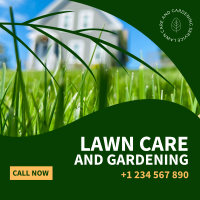 Lawn and Gardening Service Instagram Post Design