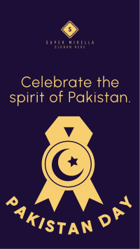 Celebrate Pakistan Day Facebook Story Image Preview