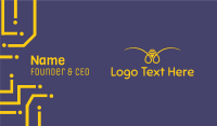 Yellow Bee Business Card Image Preview