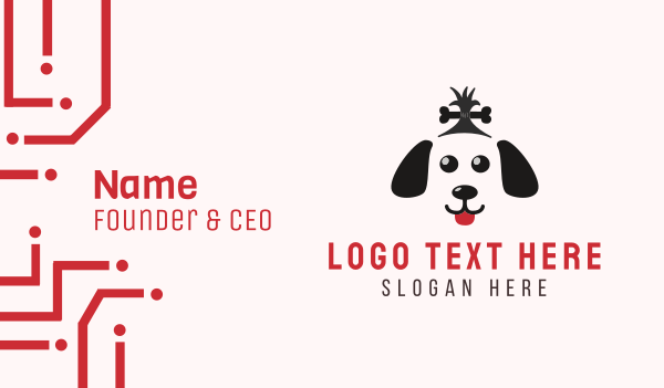 Dog Stylist Business Card Design Image Preview