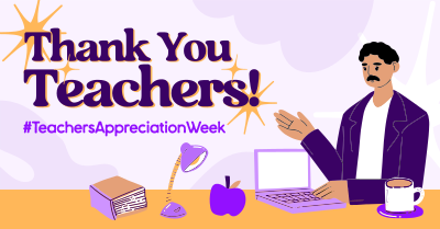 Teacher Appreciation Week Facebook ad Image Preview