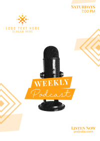 Weekly Podcast Flyer Image Preview