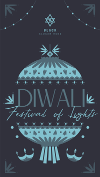Diwali Festival Celebration Instagram reel Image Preview