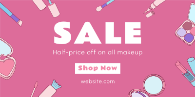 Makeup Sale Twitter post Image Preview