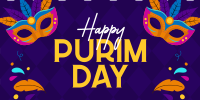 Purim Day Event Twitter post Image Preview