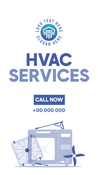 HVAC Services Instagram reel Image Preview